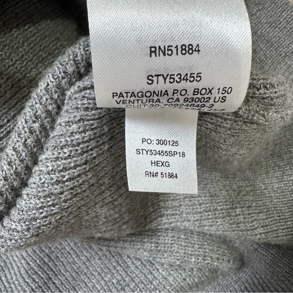 Patagonia Men's Medium Gray Yewcrag Hoody - Picture 8 of 10
